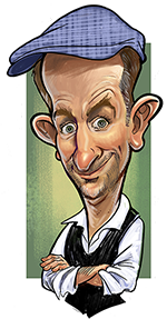 Caricature Artist Ben Vincent Logo